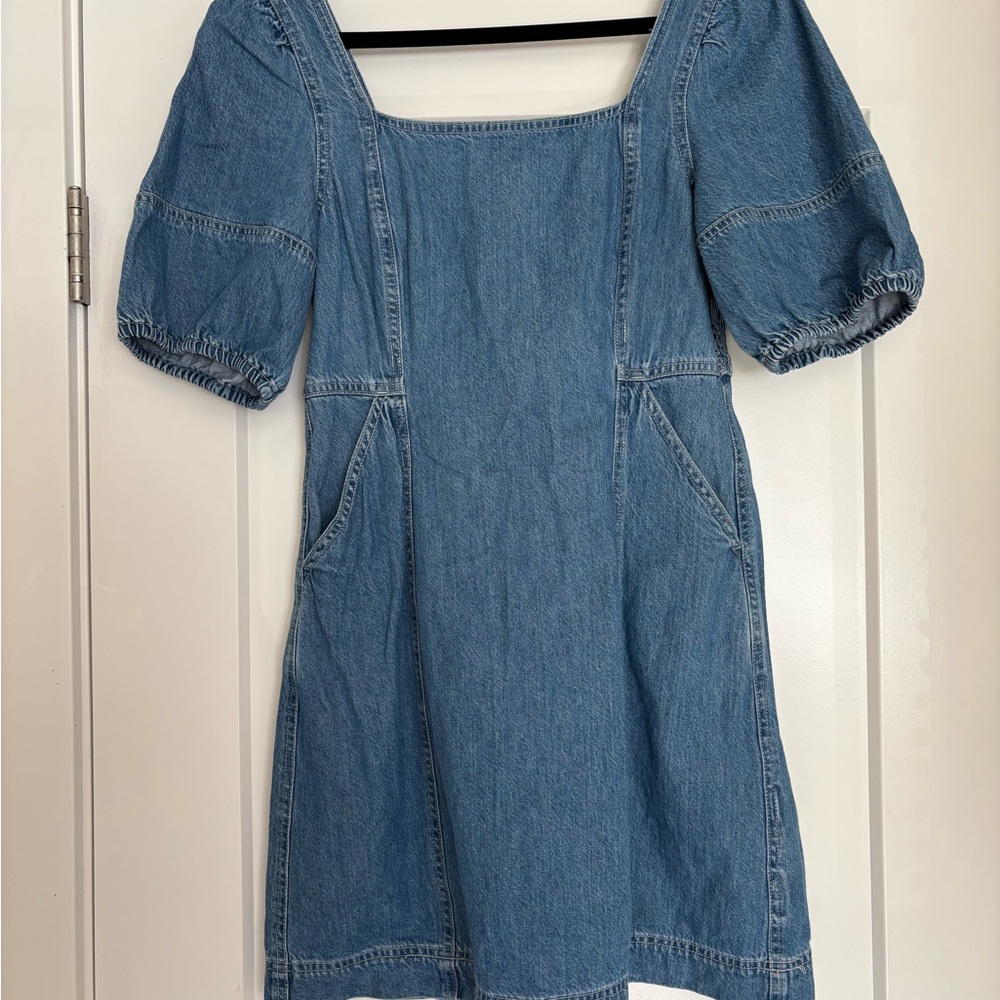 Madewell Light Blue Denim Dress